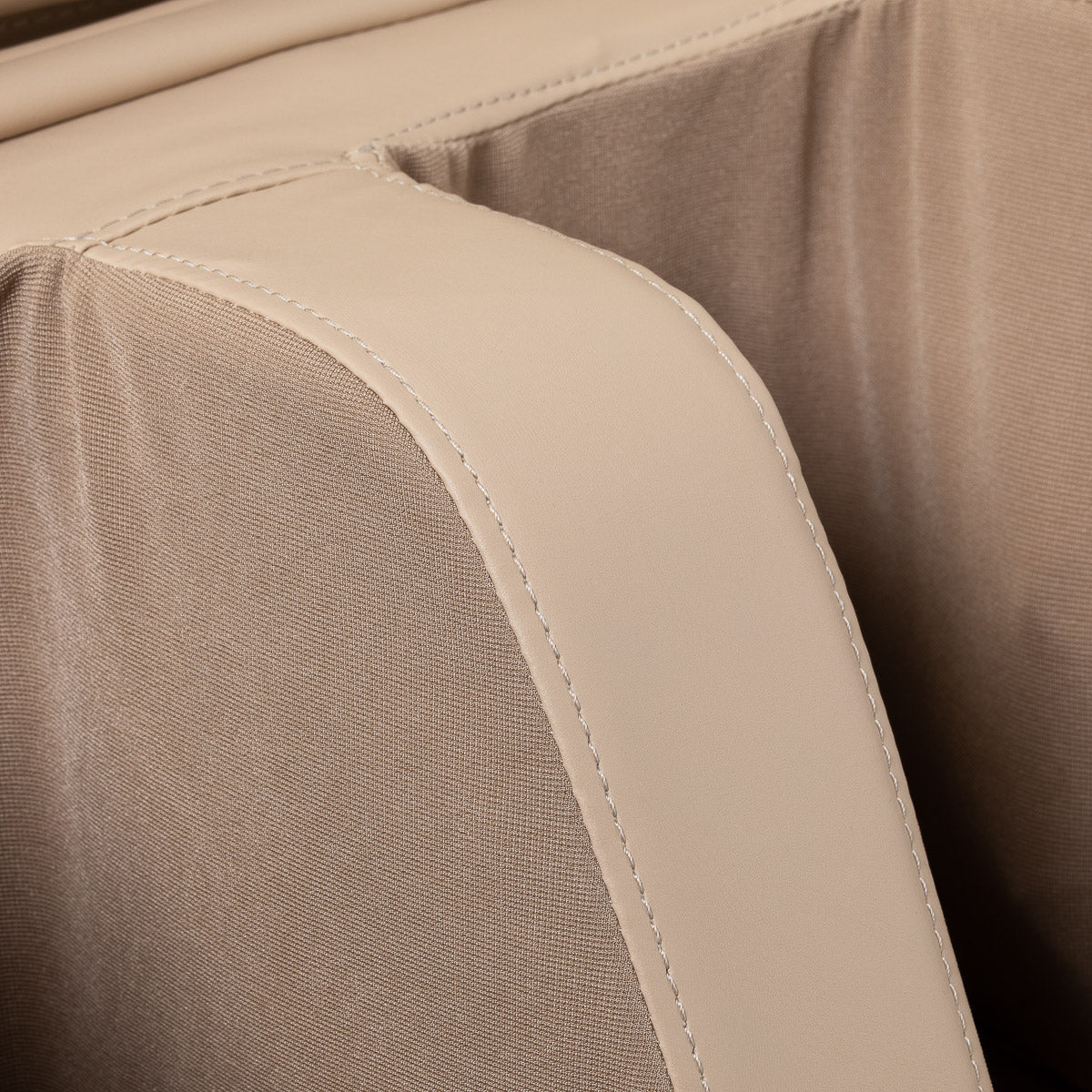 White Sakura Prime 108 massage chair showcasing sleek design and plush upholstery in a modern massage furniture setting.