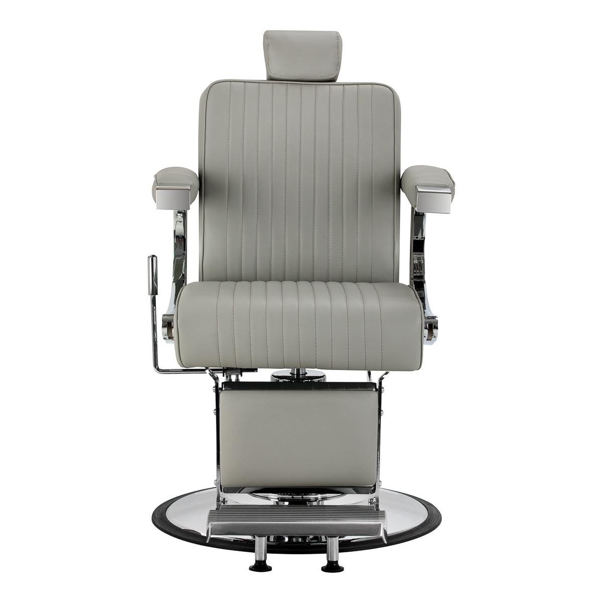 Gabbiano Visionerio barber chair grey chrome frame - BVShop