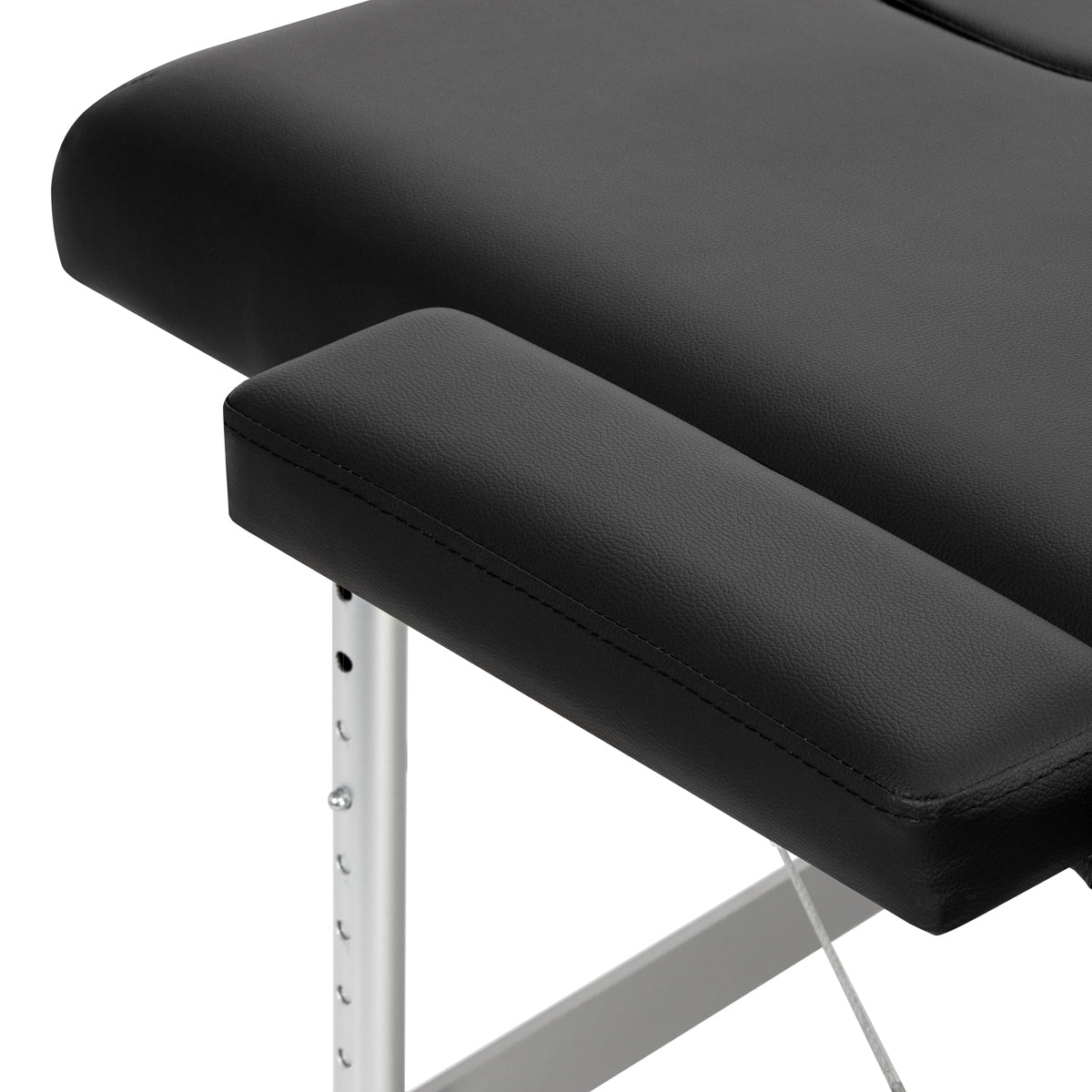 BALANCE aluminium folding massage table 2 segment black - BVShop