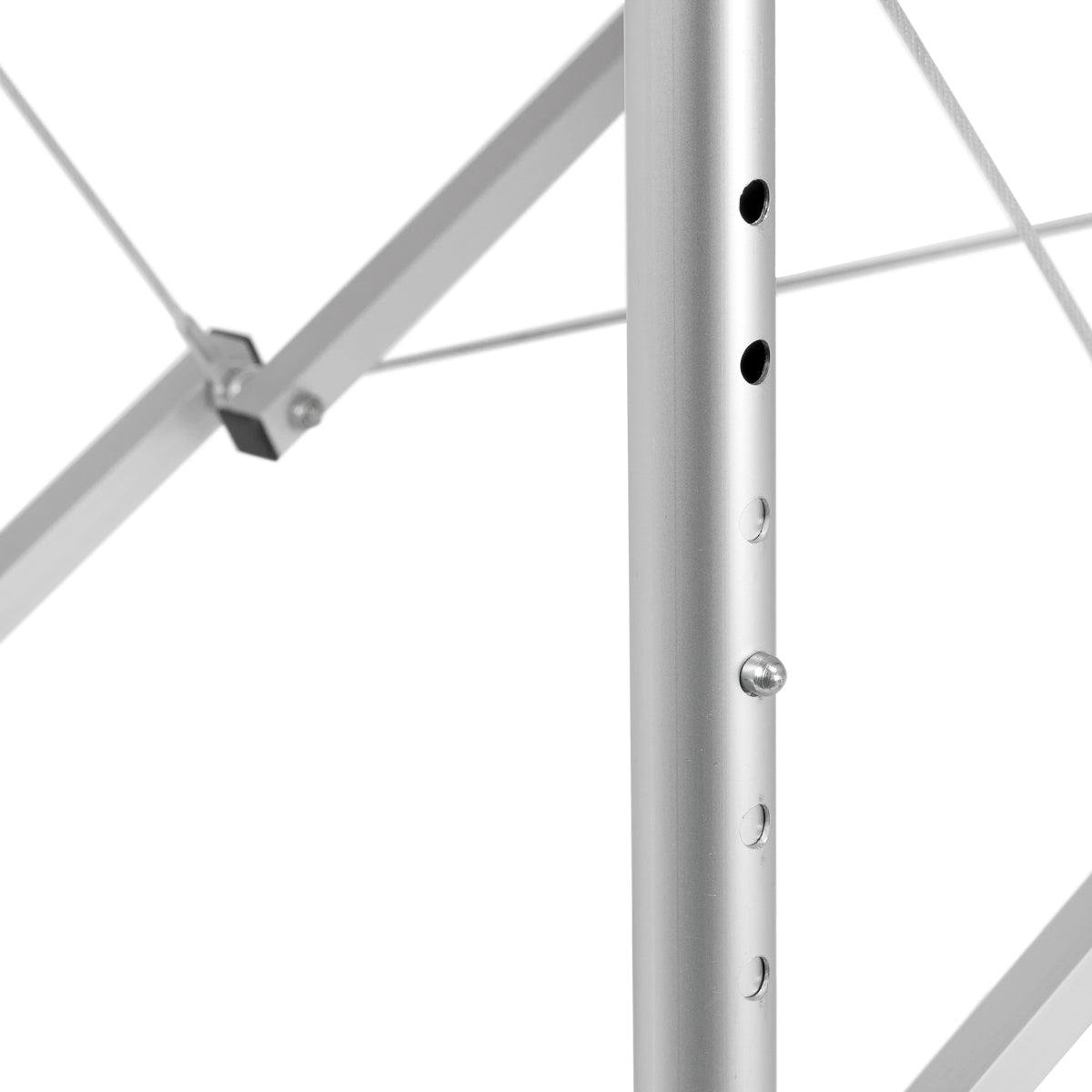 BALANCE aluminium folding massage table 2 segment black - BVShop