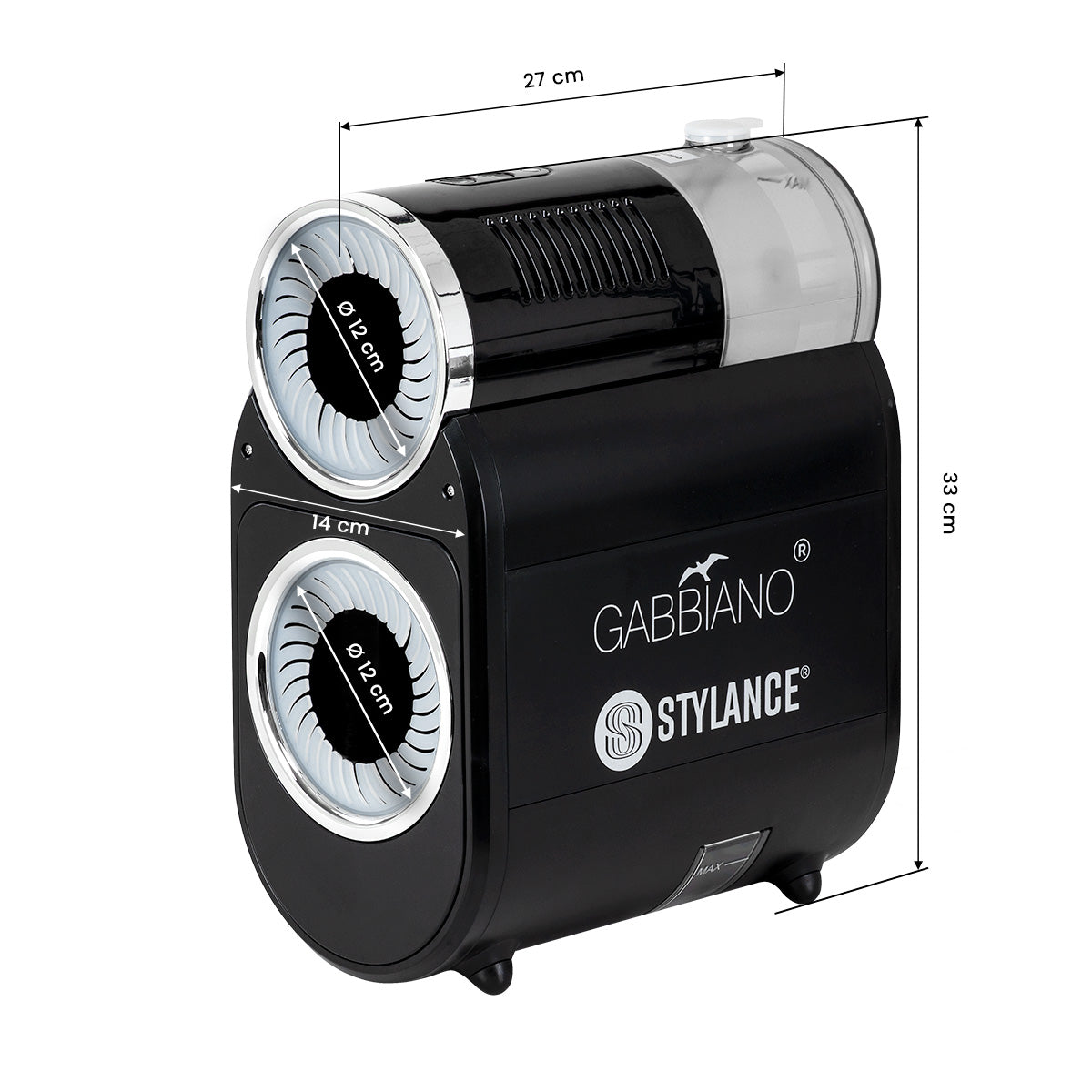 Gabbiano professional brush cleaning machine 1200W