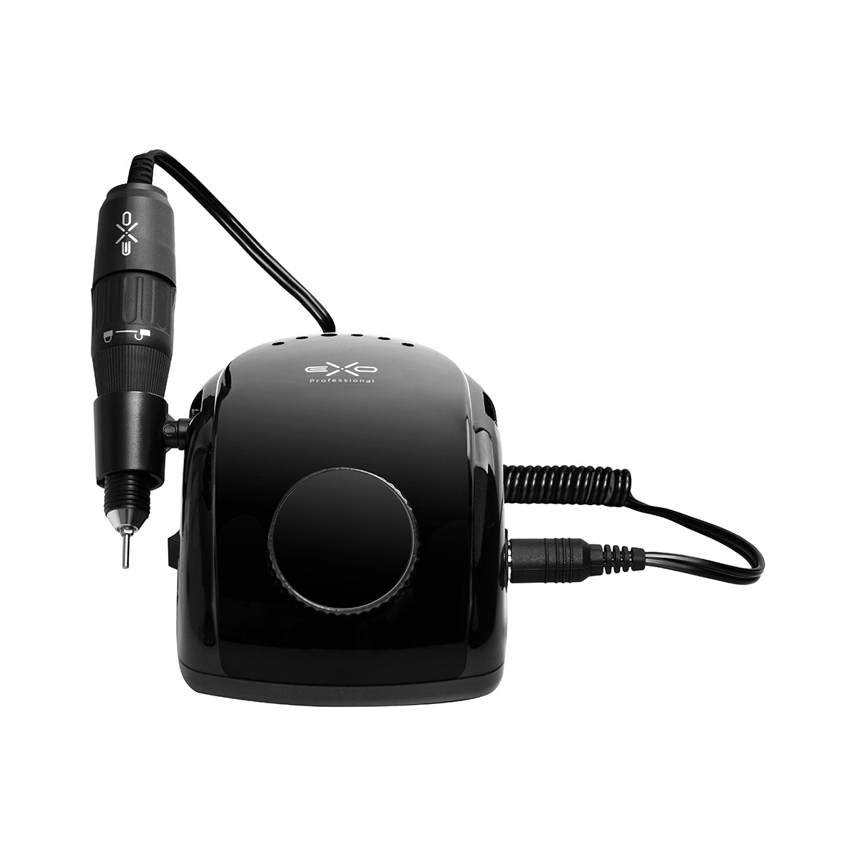 EXO Futura Nail Drill 65W – Black · Side view