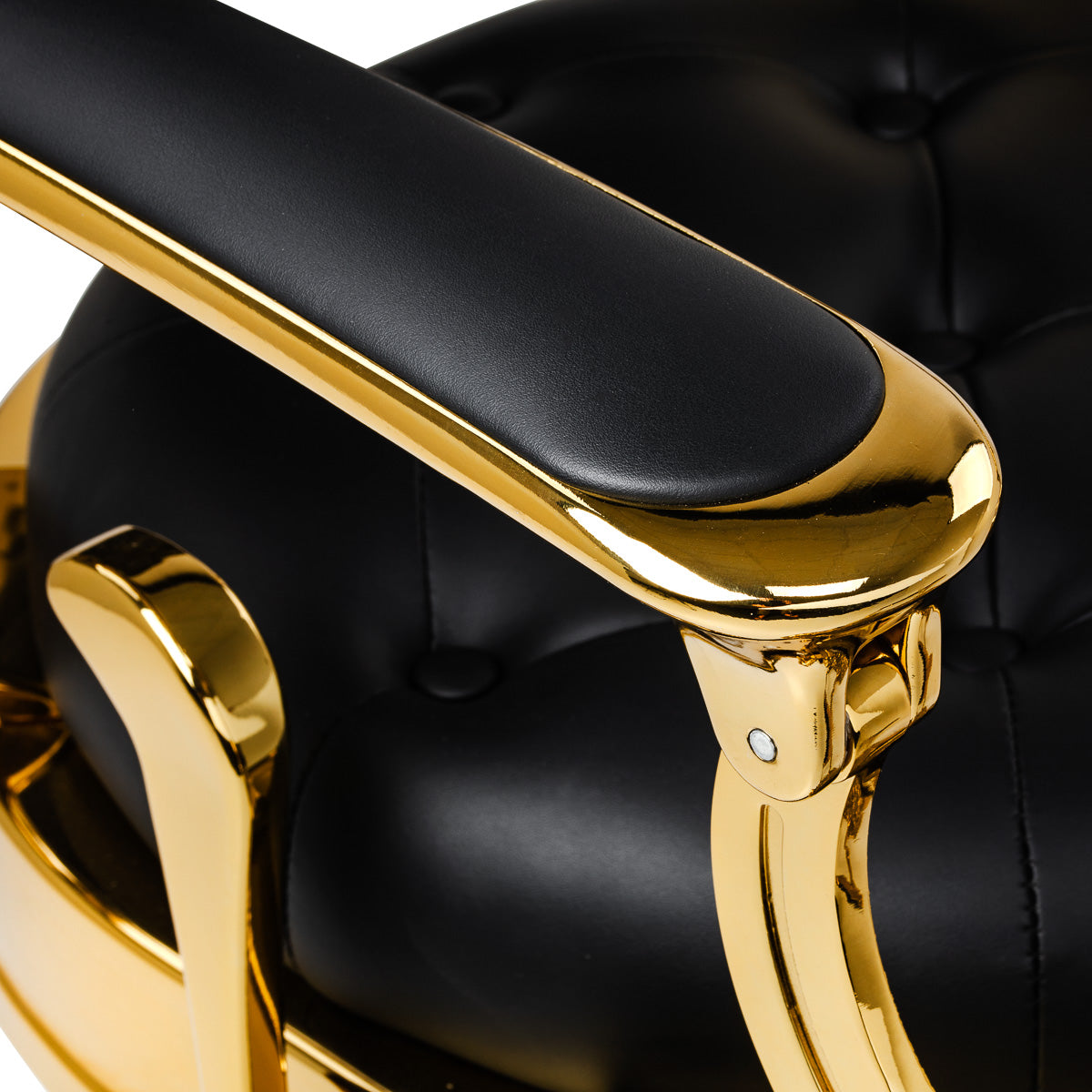 Gabbiano Niccolo barber chair with reclining backrest and armrests