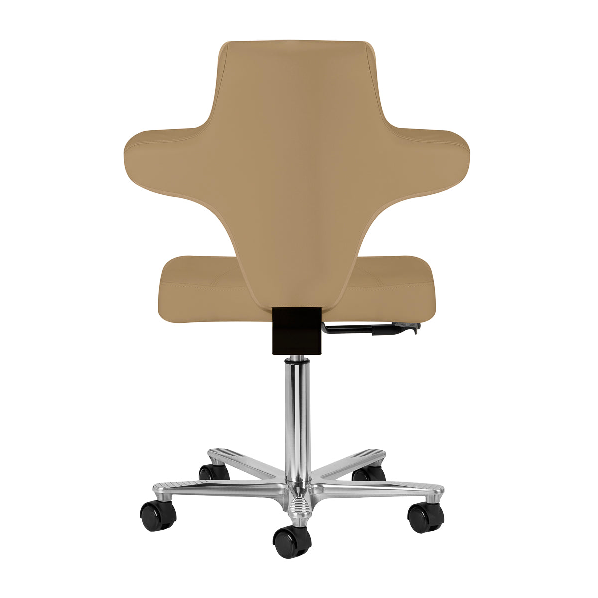 Azzurro Special 152 Salon Operator Chair – Beige · Rear view