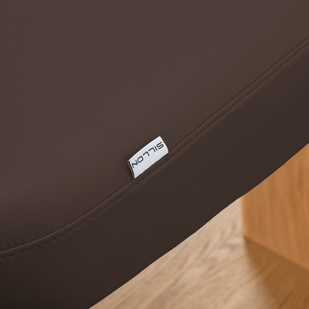 Sillon Relax · dark brown / light brown · Sillon label and seam