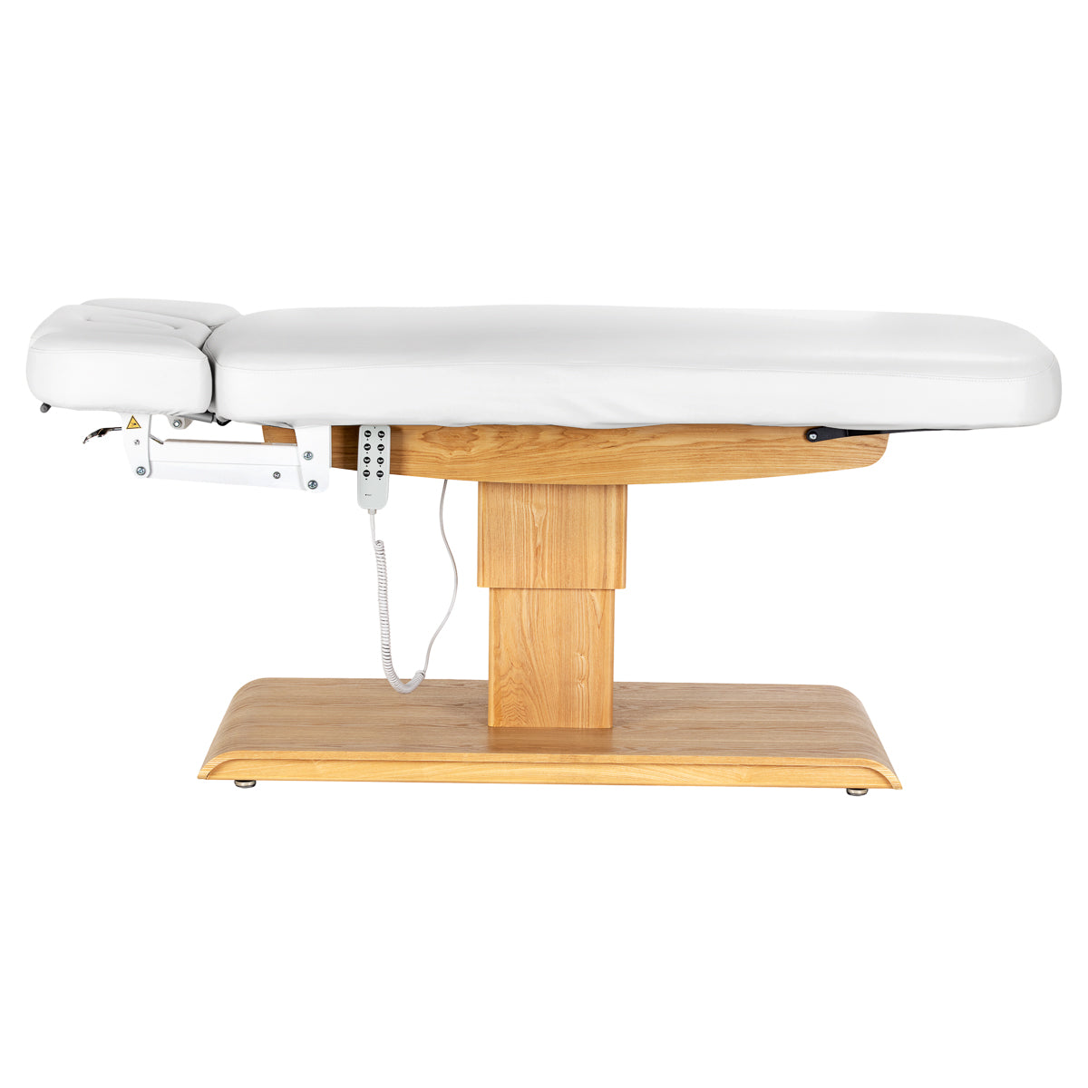Sillon Relax · white / light brown · side view