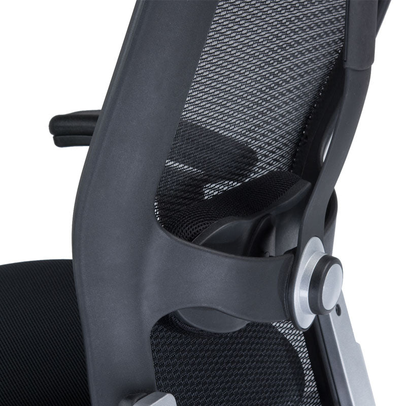 Black ergonomic office chair CorpoComfort BX-4029A by Beauty System with adjustable armrests and lumbar support.
