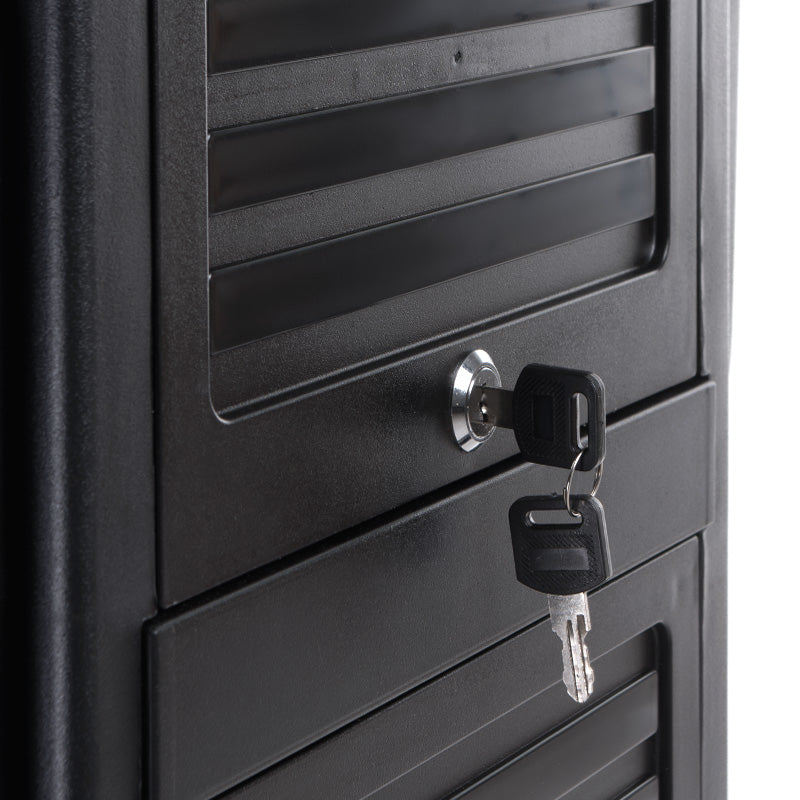 Hairdressing Helper with Curtain NG-ST006 Black - BVShop