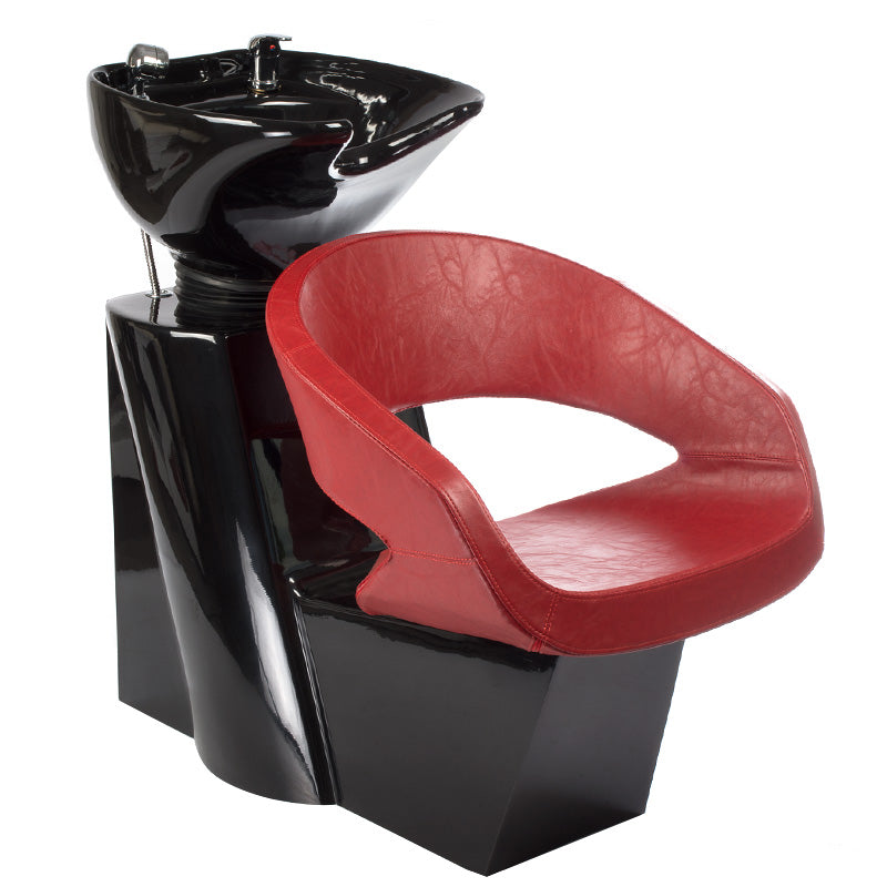 Hair washing station Paolo BH-8031 red - BVShop