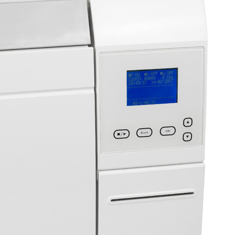 Autoclave medis MONA LCD 12L, class B + printer - BVShop