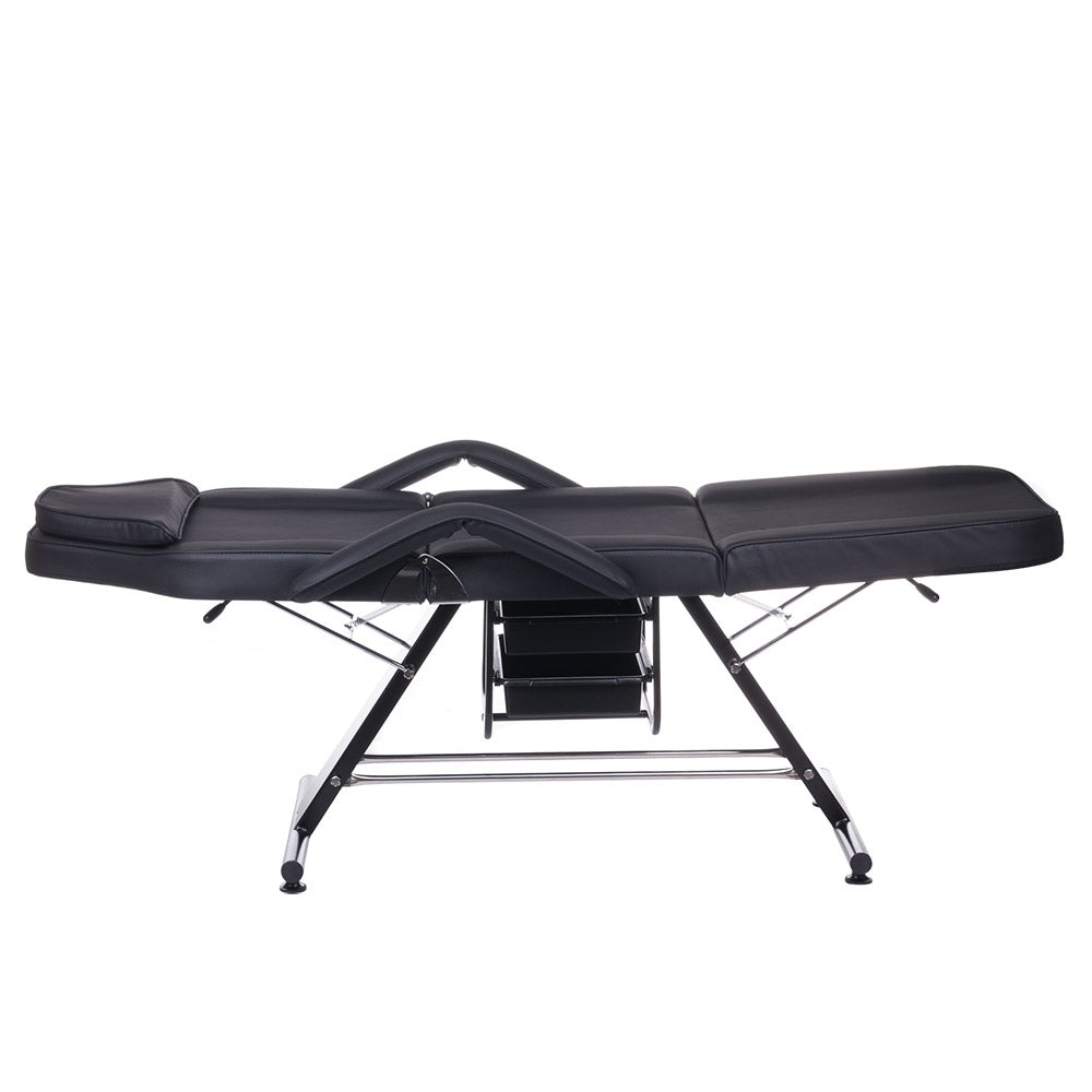 Cosmetic chair with trays BW-262A black - BVShop