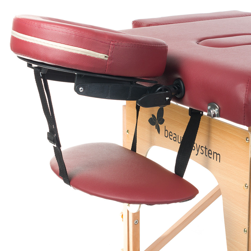 Massage and rehabilitation table BS-523 Burgundy - BVShop