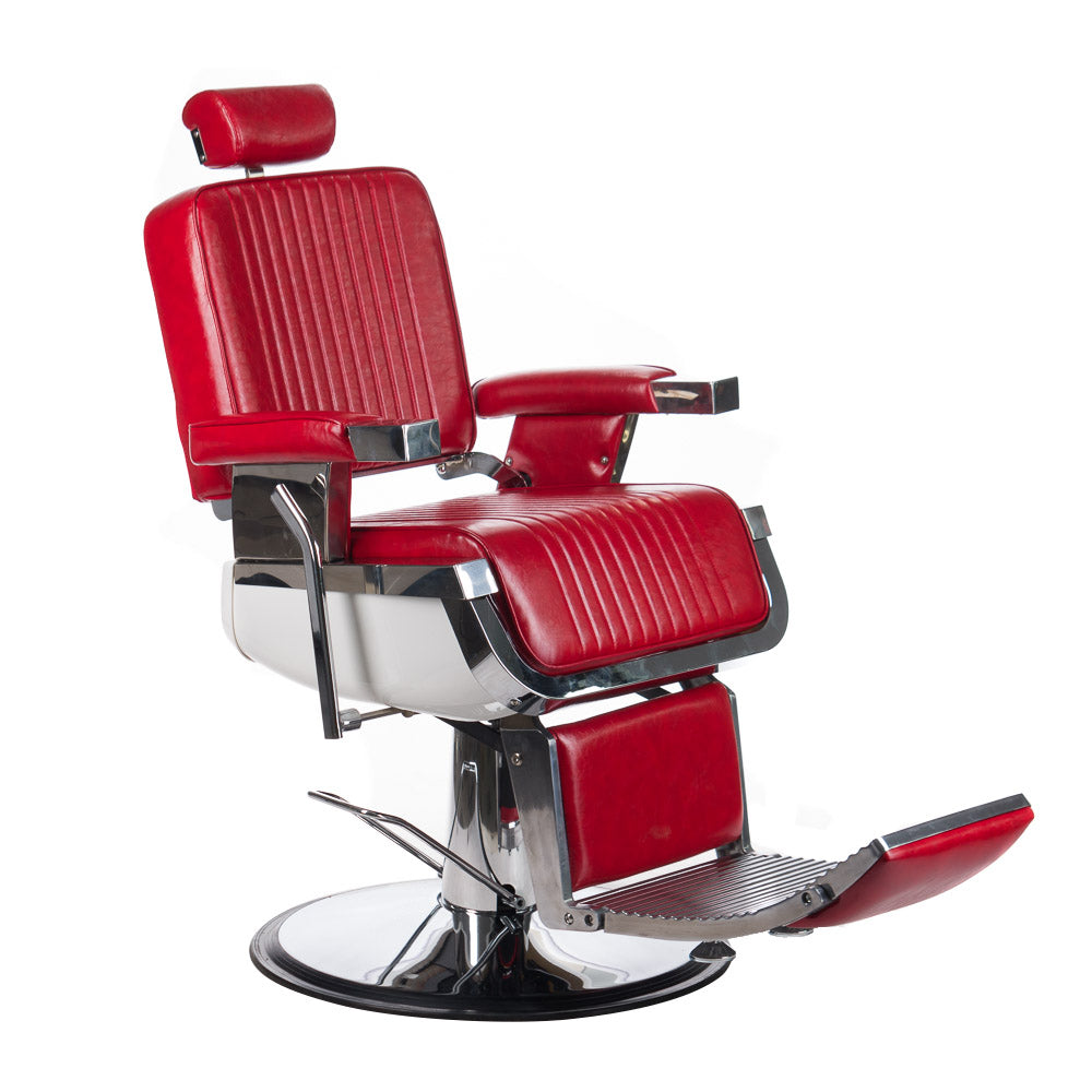 Barber chair LUMBER BH-31823 Red - BVShop