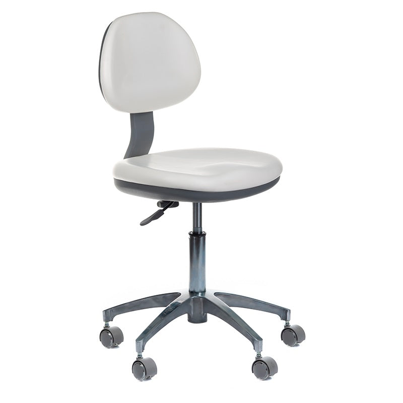 Medical stool with backrest BD-Y942 White - BVShop