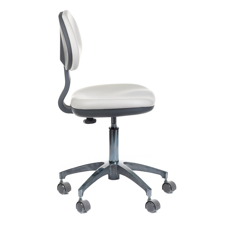 Medical stool with backrest BD-Y942 White - BVShop