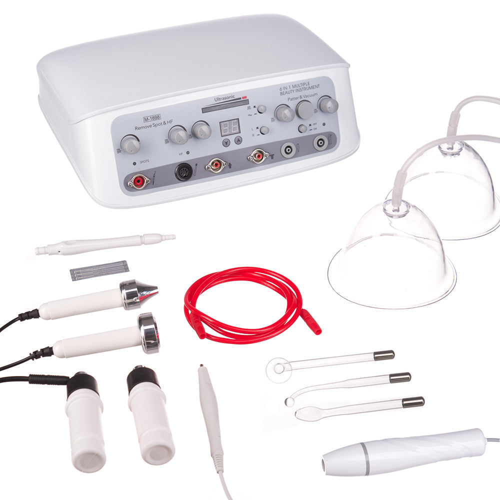 6-in-1 Sono + HF + Vacuum + Spray + Breast + Spot BR-1898 – Gray - BVShop