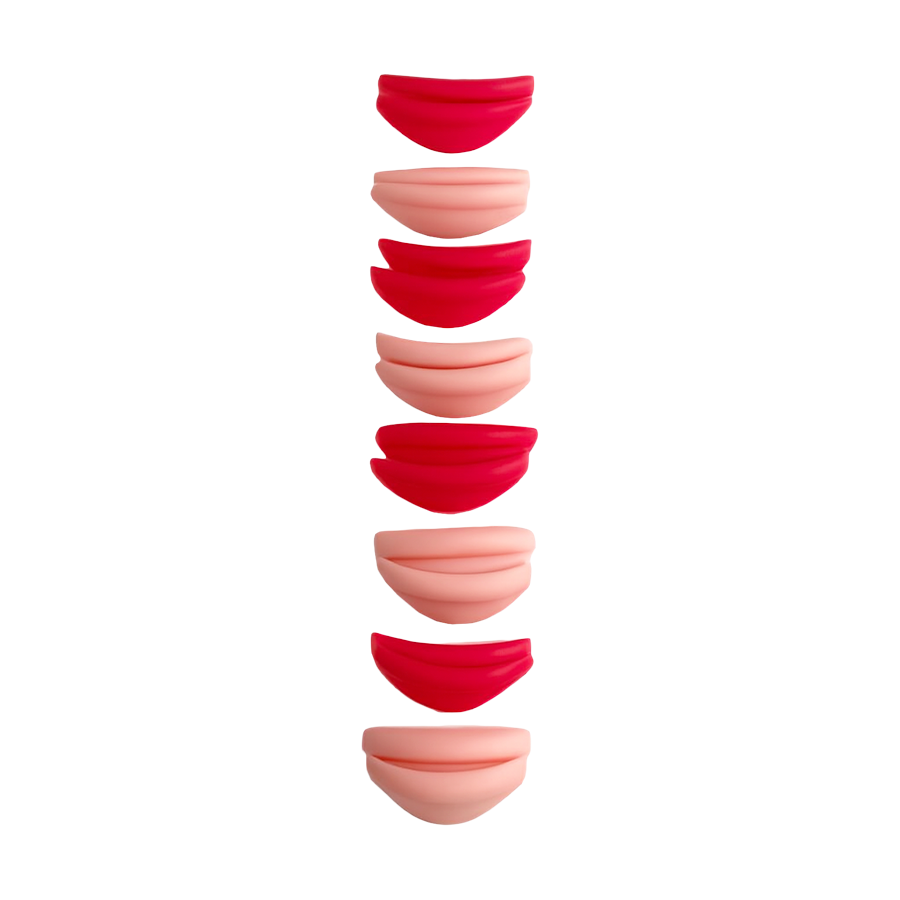 ÉLAN Lash Lift Silicone Pad Set BLUSH CURL D/C (8 Pairs) — 4