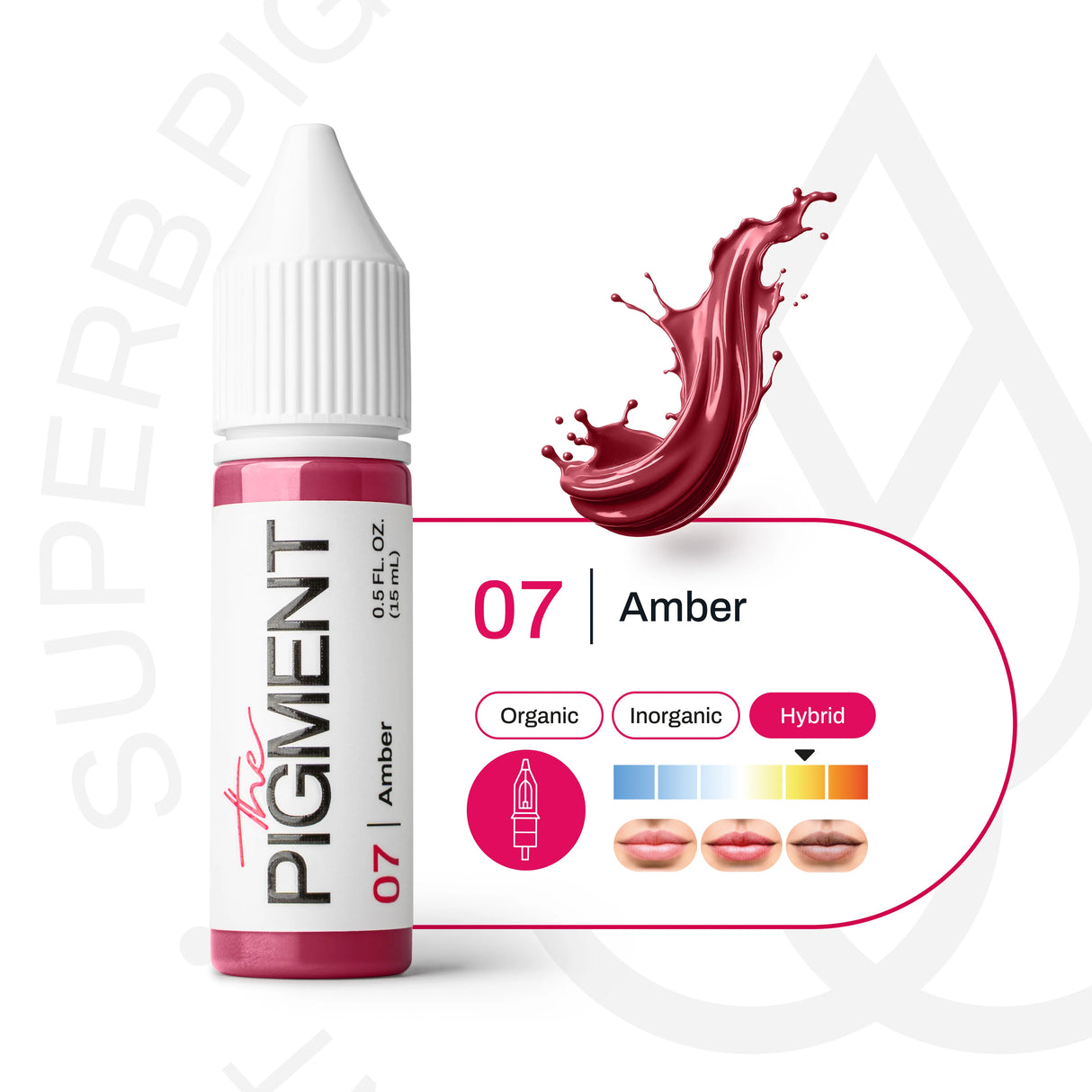The Pigment 07 Amber Pigment (15ml) - BVShop