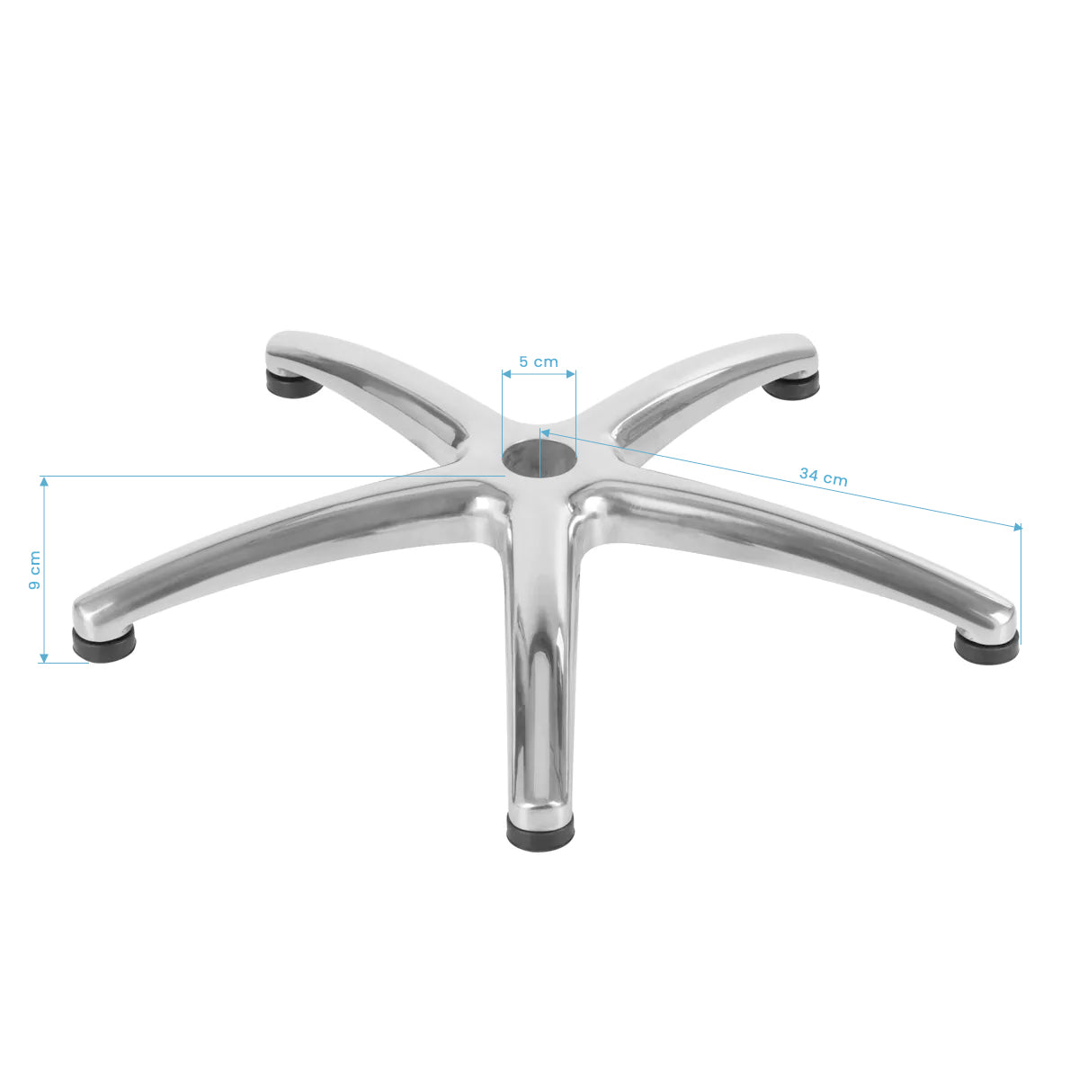 BASE FOR THE HAIRDRESSING CHAIR CROSS L008 - BVShop