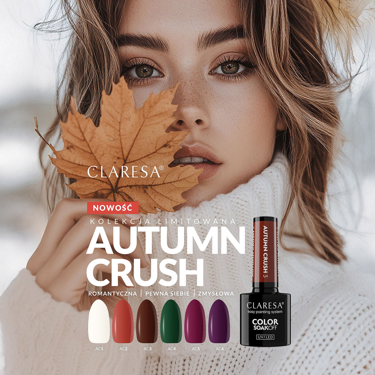 CLARESA HYBRID NAIL POLISH AUTUMN CRUSH 2 5G - BVShop