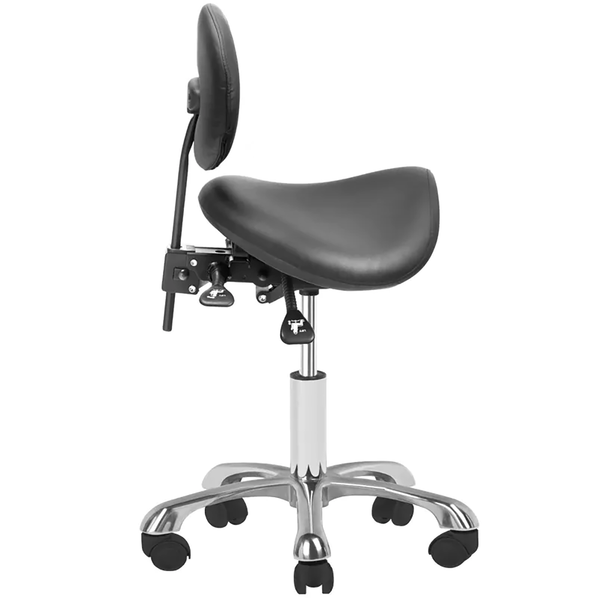 Cosmetic stool 1025 black giovanni - BVShop