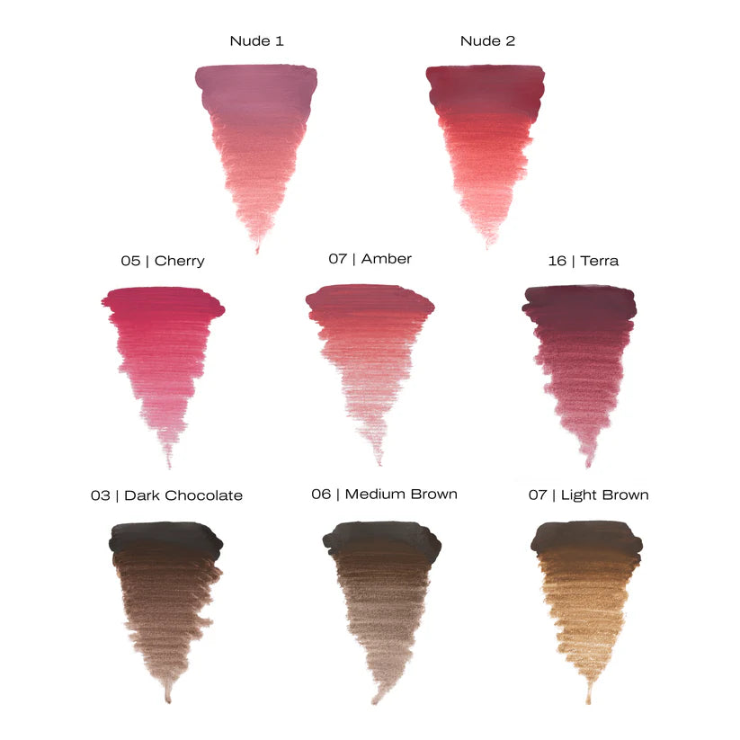 The Pigment Discovery Kit 8x3ml compact PMU pigment shade testing set