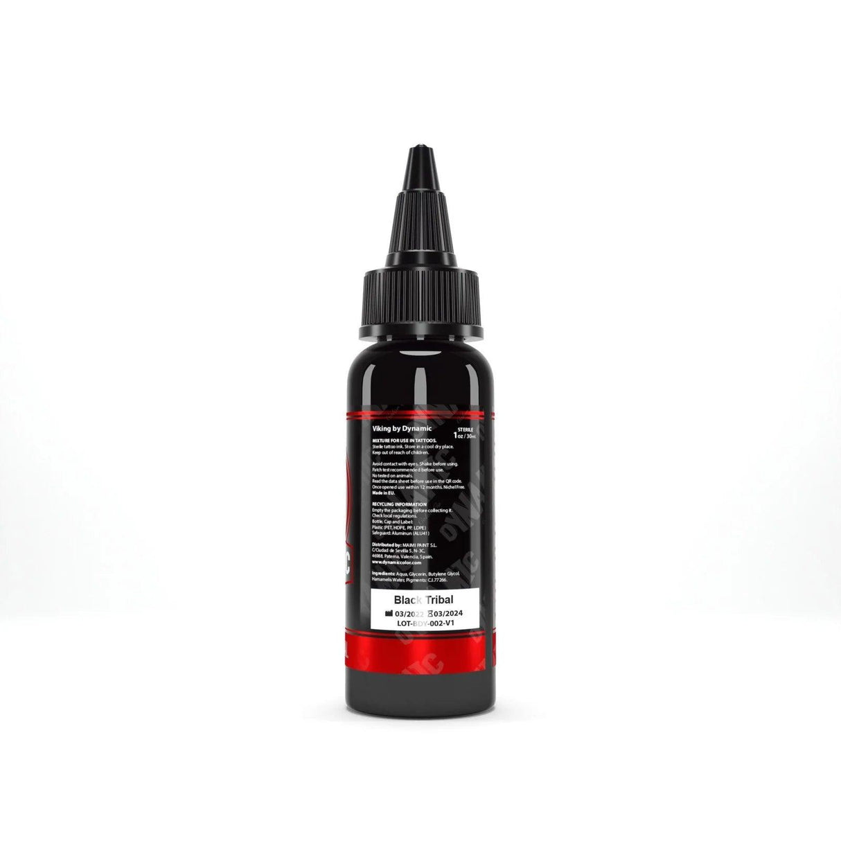 Dynamic Viking Ink Line Black Tribal 15/30/120/240ml - BVShop