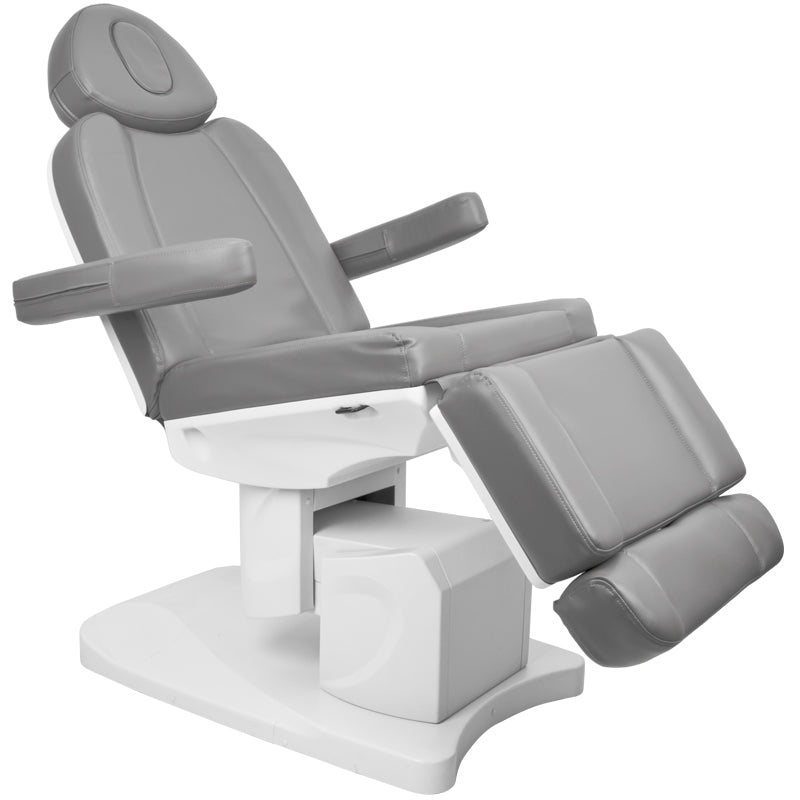 Electric cosmetic chair azzurro 708a 4 strong. gray heated - BVShop