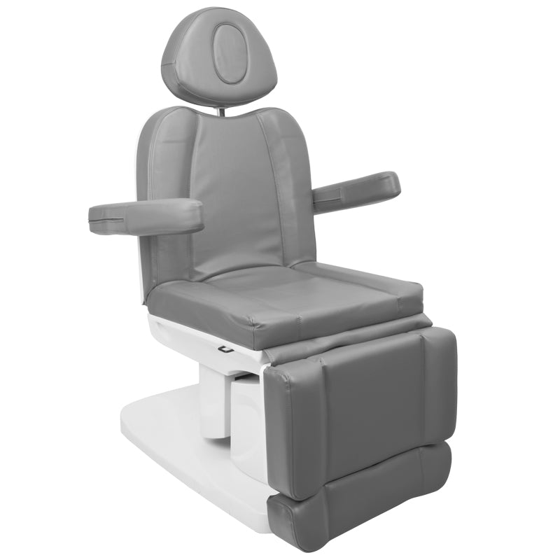 Electric cosmetic chair azzurro 708a 4 strong. gray heated - BVShop
