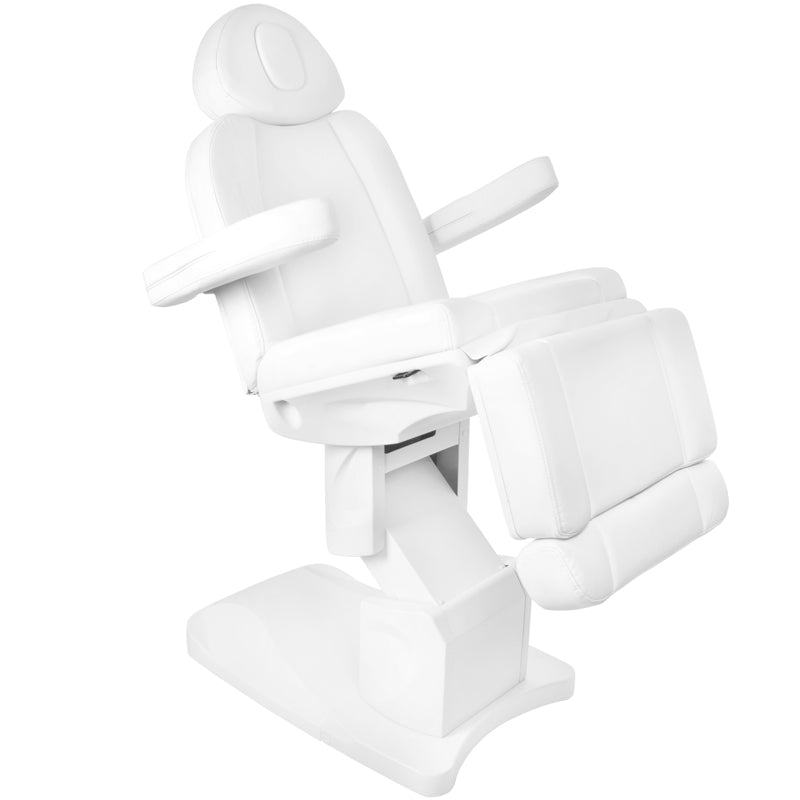 Electric cosmetic chair azzurro 708a 4 strong. white heated - BVShop