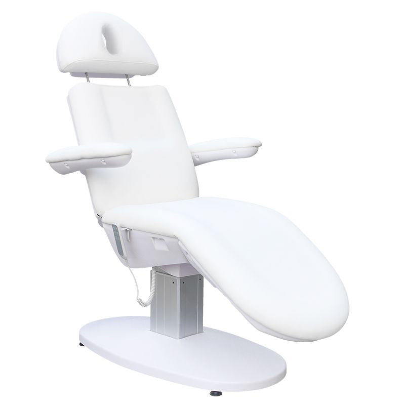 Electric cosmetic chair eclipse 4 strong. white - BVShop