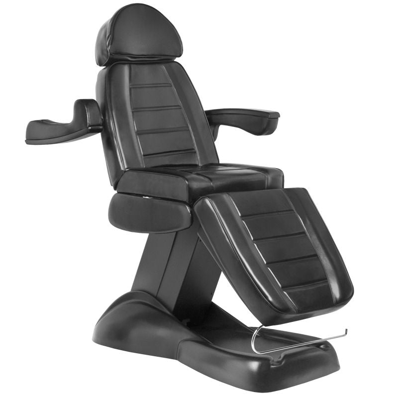 Electric cosmetic chair lux black - BVShop