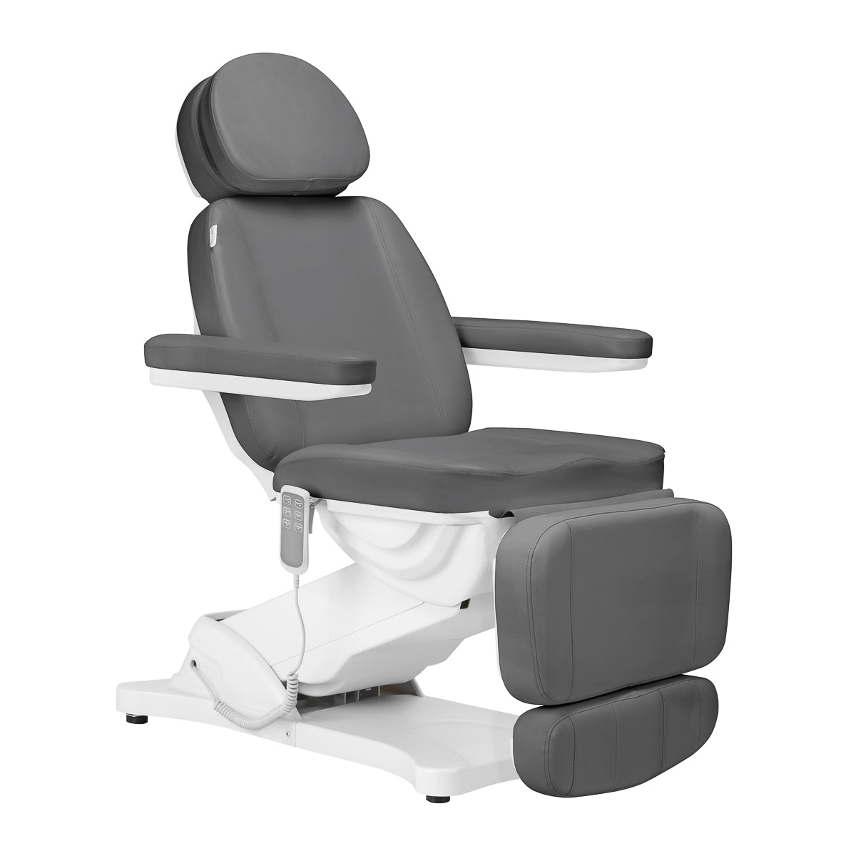 Electric cosmetic chair SILLON CLASSIC 3 motors gray - BVShop