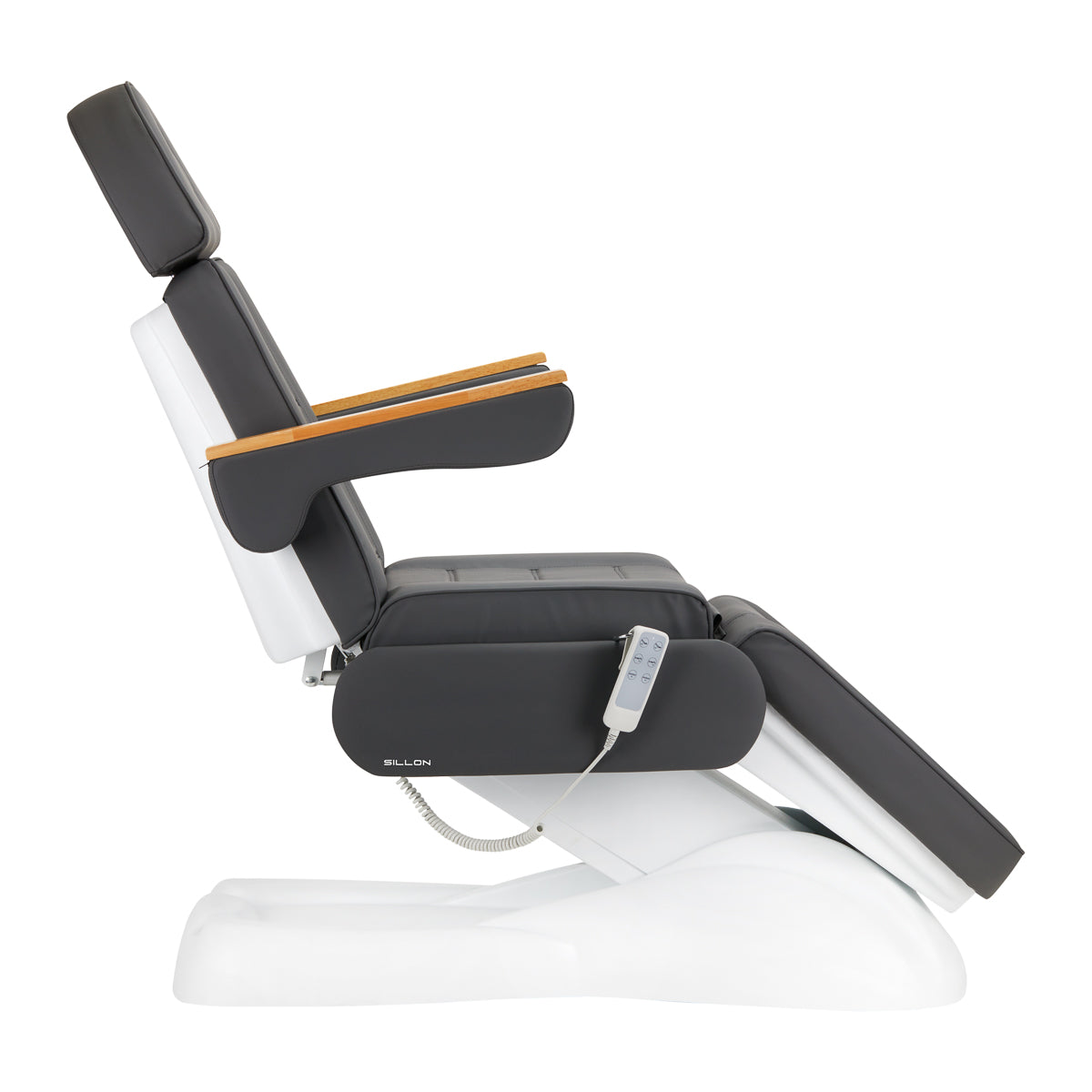 Electric cosmetic chair SILLON Lux 273b 3 actuators gray - BVShop