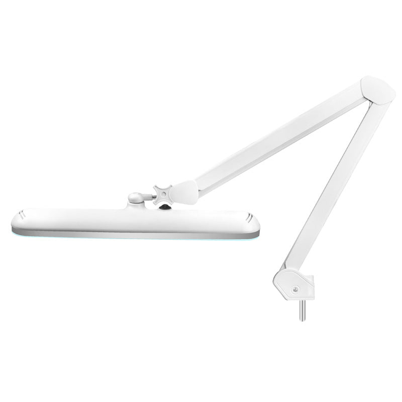 Elegant 801-s LED workshop lamp with a standard white tripod - BVShop