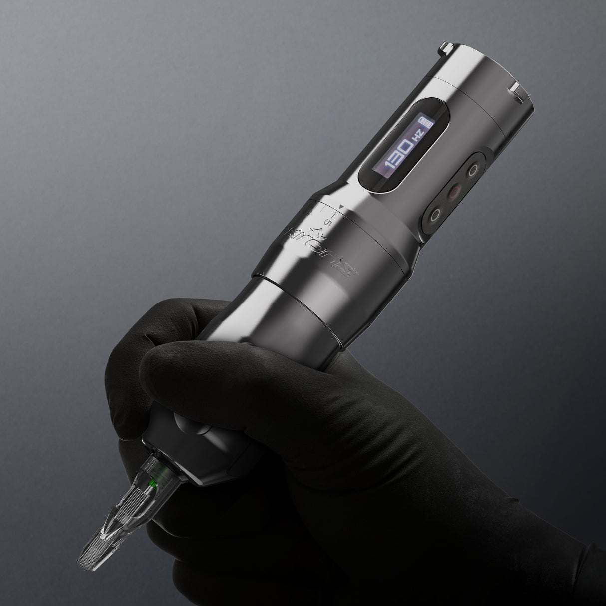 FK Irons One Adjust Tattoo Machine with Adjustable Stroke Gunmetal