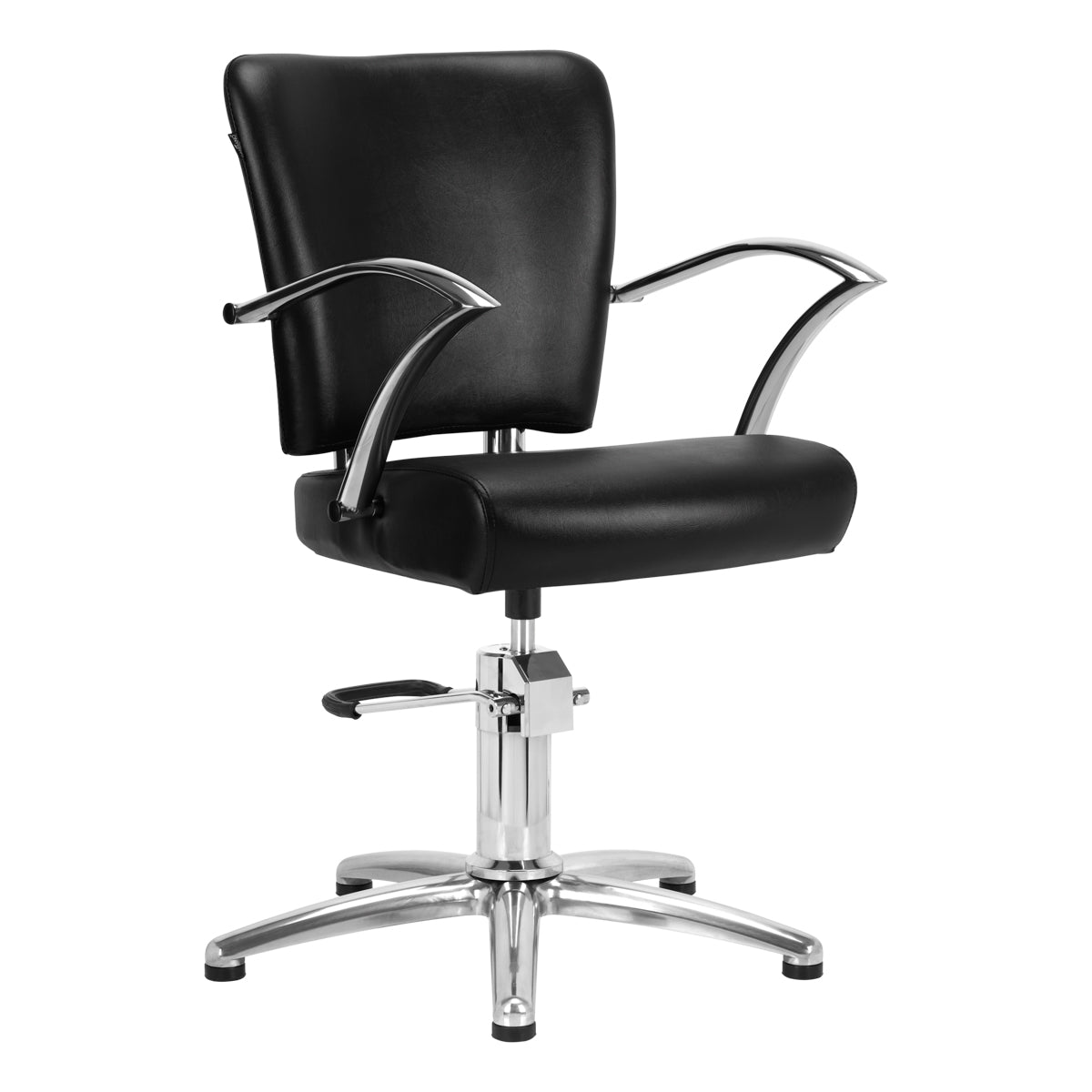 GABBIANO HAIRDRESSING CHAIR DALLAS BLACK - BVShop