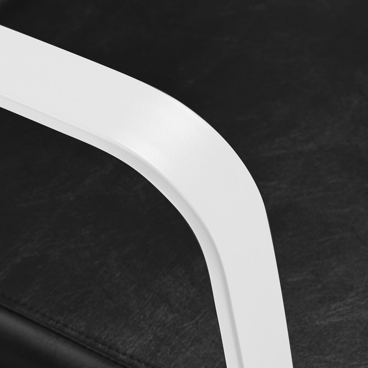 Gabbiano hairdressing chair Porto white black - BVShop