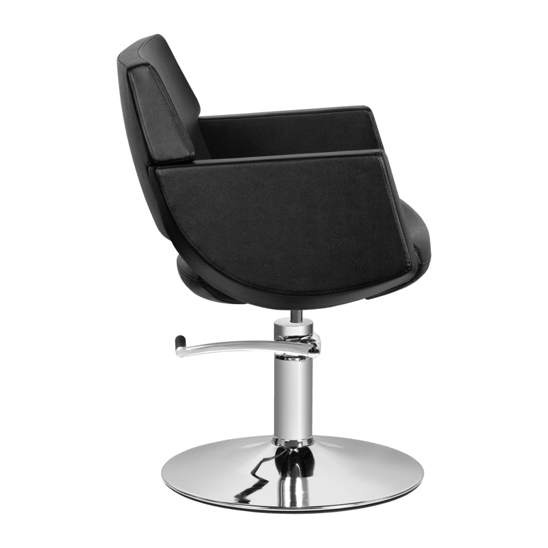 GABBIANO HAIRDRESSING CHAIR SANTIAGO BLACK - BVShop