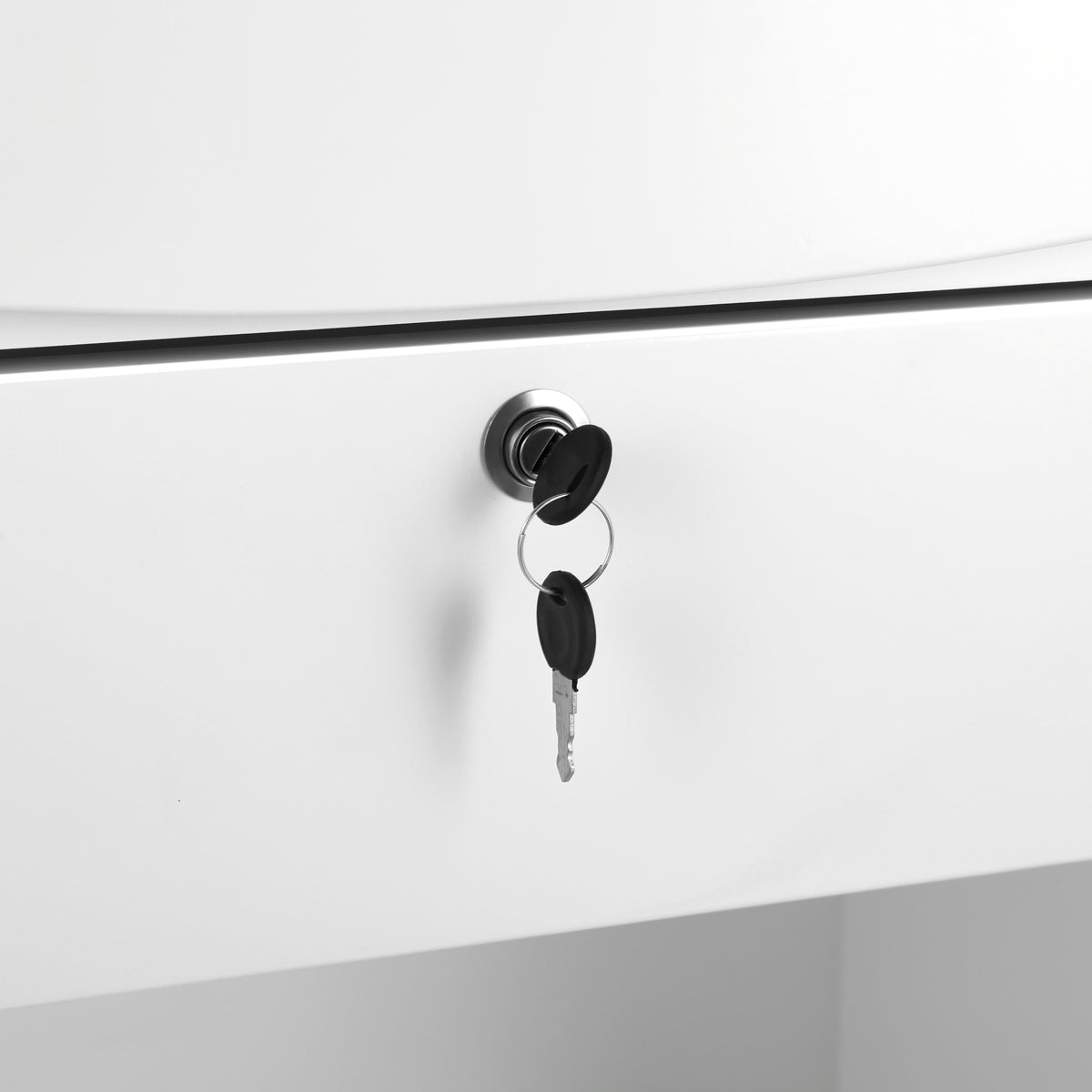 Gabbiano Reception Desk G26B White - BVShop