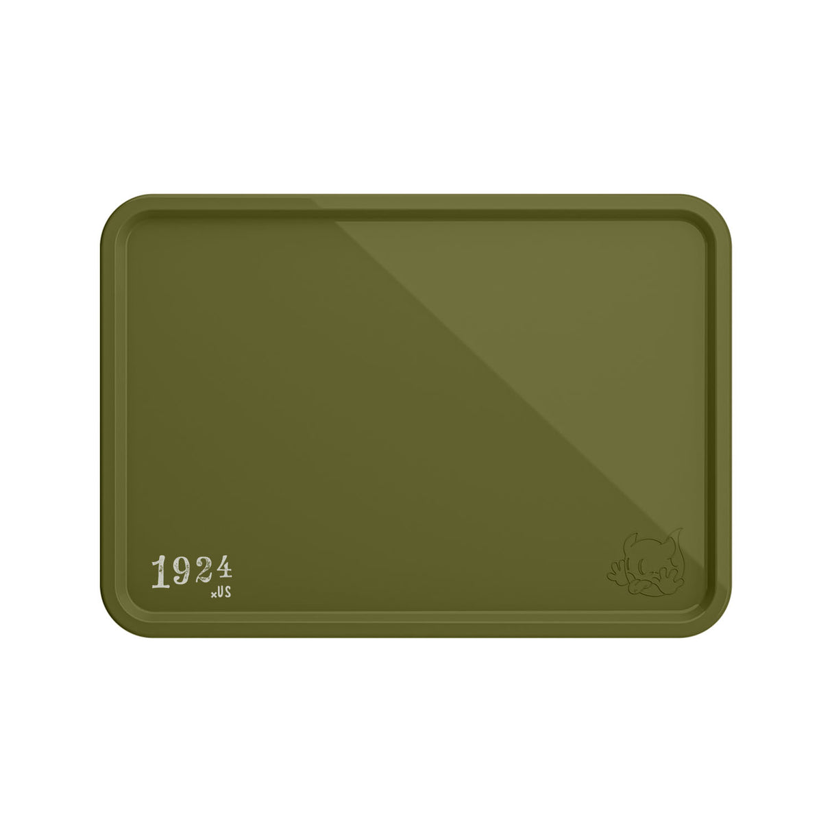 Ghost Mr. Skelly Tray Top Lite Tray Base Full System, a sleek skeleton-themed tray for display or storage.