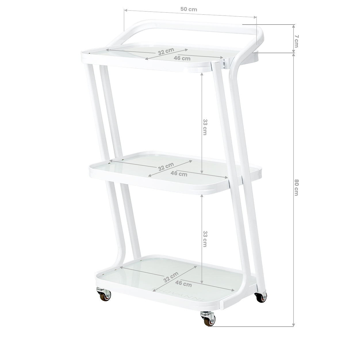 Giovanni Table H6701 white - BVShop