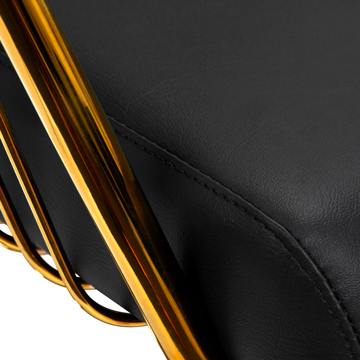 Hair System hairdressing chair Lile gold black - BVShop