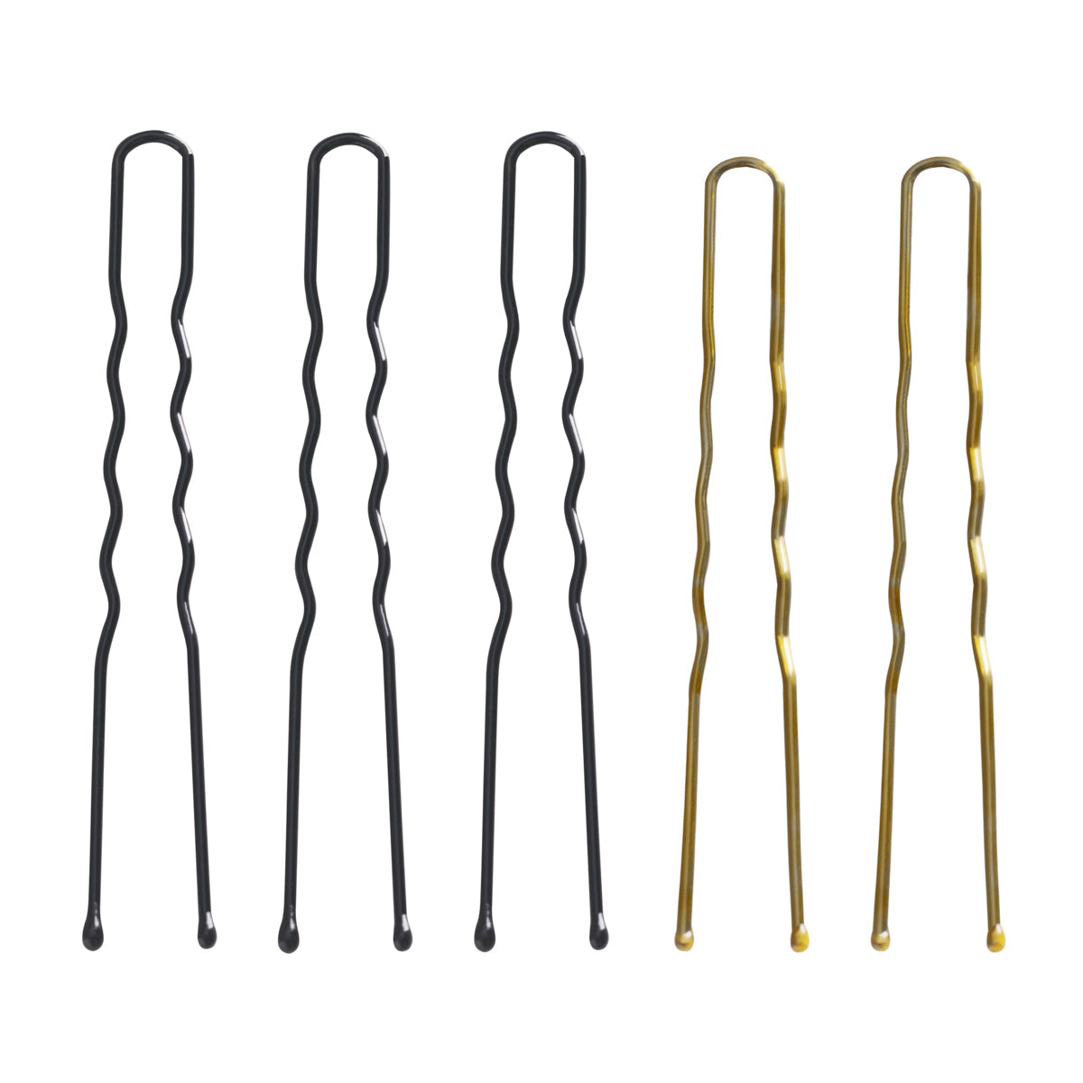 HAIRDRESSING BUNS FOR HAIR E-56 200 PCS. MIX - BVShop