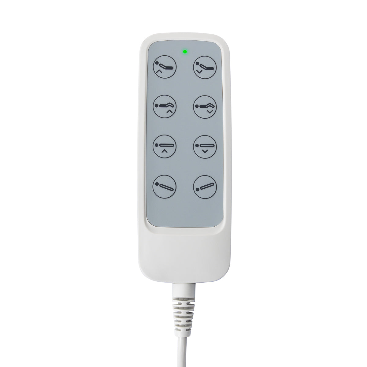 Kate electric podiatry chair, 4 actuators, cool white - BVShop