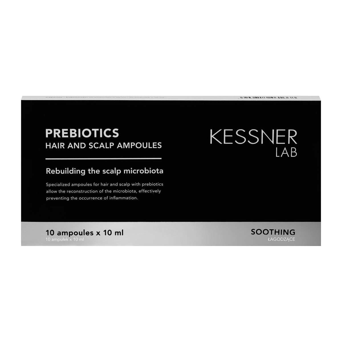 KESSNER LAB Prebiotic ampoules for scalp and hair 10 x 10 ml - BVShop