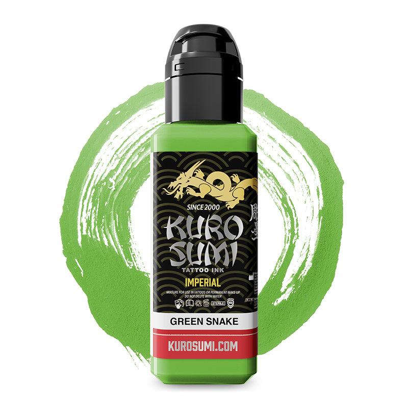 Kuro Sumi Imperial Tattoo Ink Green Snake - BVShop