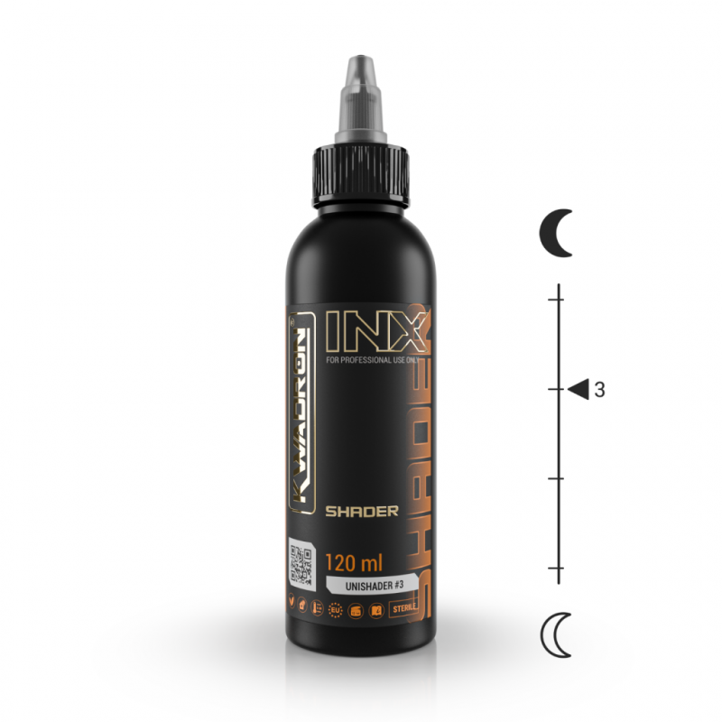 Kwadron INX UniShader #3 Tattoo Pigment 120ml/240ml - BVShop