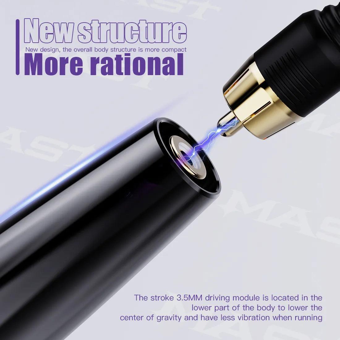 Mast P15 Tattoo And PMU Machine Pen Purple - BVShop