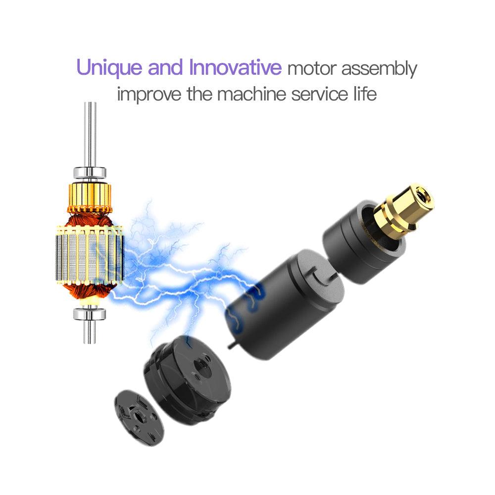 Mast P10 Rotary Tattoo Machine Gradient Purple - BVShop